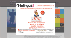 Desktop Screenshot of inlinguamalaga.com